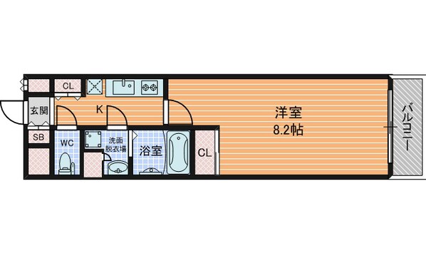 アスヴェル東本町2の物件間取画像